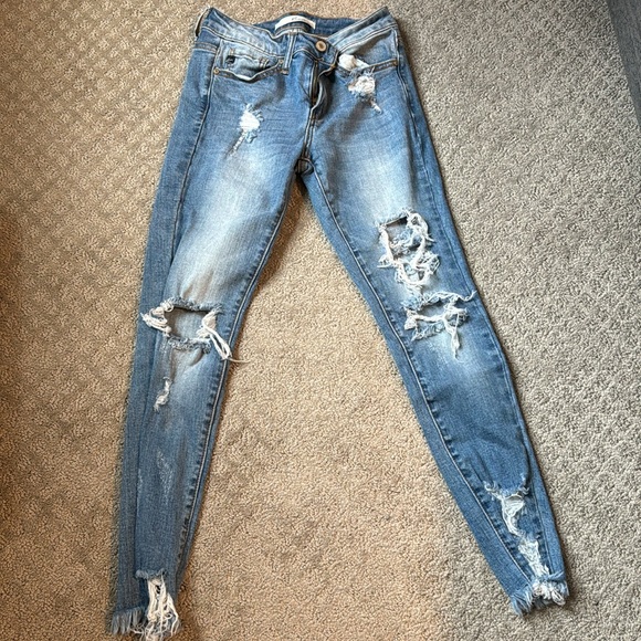 KanCan ripped jeans size 3/25 - Picture 2 of 7
